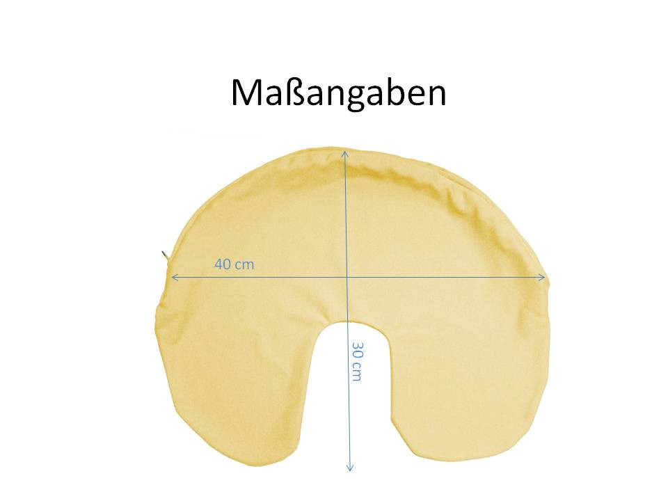 Uni Nackenrollen Bezug Mako Jersey - www.Wunschbettwäsche.de