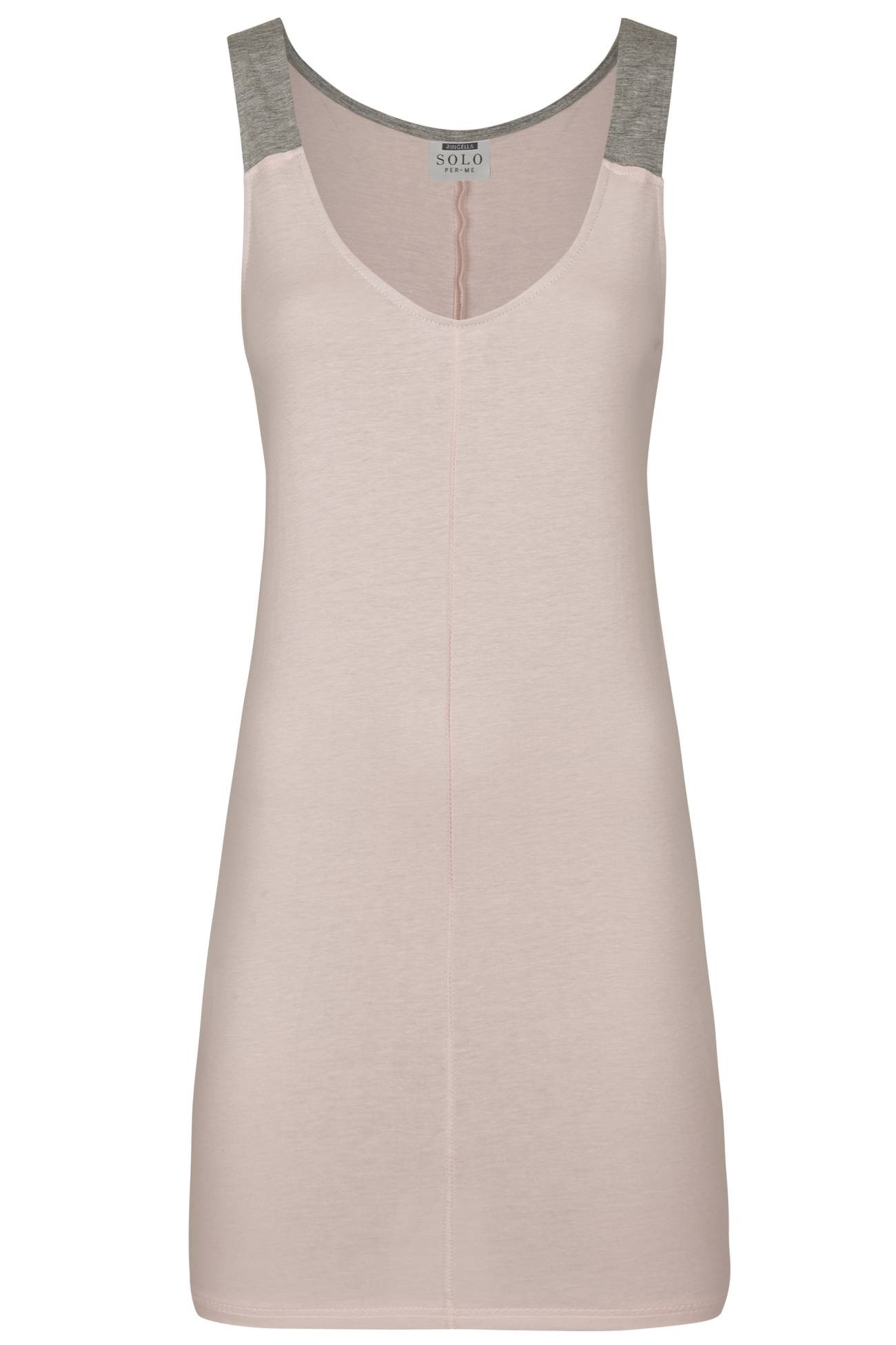 Ringella Damen Nachthemd ohne Arm 238004  Rosa Gr. 38 S Muster Tencel