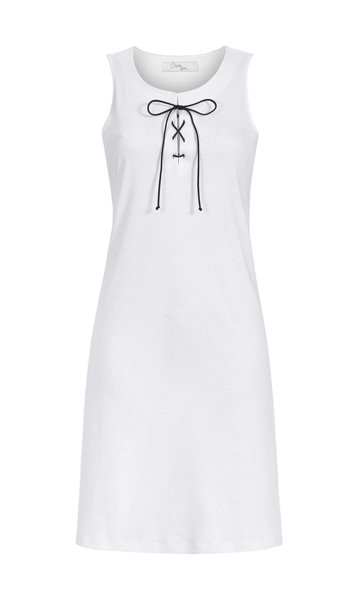 Ringella Damen Nachthemd in weiß ohne Arm 40 42 44 46 M L XL 