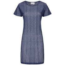 Ringella Beach Damen Strandkleid Spitze Kleid 221030 Marine Gr. 38 S Muster 