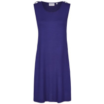 Ringella Beach Damen Nachthemd Strandkleid ohne Arm 221053 Marine Gr. 38 S Muster 