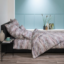 Estella Luxury Mako Satin Bettwäsche Chloe 135x200 155x220 cm rosenholz