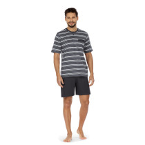 Comte Herren Schlafanzug Shorty Smoky Gr. 48 50 52 S M L
