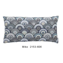 Estella Mako Satin Zusatz Kissenbezug Miko in Indigo 2153-606 40x80 cm