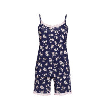 Ringella Damen Shorty Schlafanzug kurz Pyjama 2261301 Nigkt Baumwolle Modal Gr. 38 S Muster