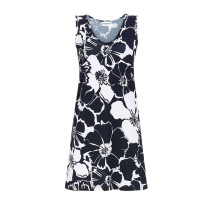 Ringella Damen Kleid ohne Arm 3221044 Night Gr. 38 S Muster