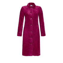 Ringella Damen Morgenmantel in Granatrot weicher warmer Flausch