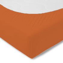 Kneer Fein Jersey Spannbettlaken Q50 90-100 x 220 cm Farbe 70-karamel