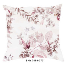 Estella Mako Satin Zusatz Kissenbezug Evia in Rosenholz 40x40 cm