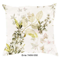 Estella Mako Satin Zusatz Kissenbezug 7498-550 Evia in Reseda 40x40 cm