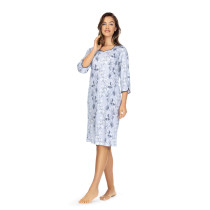 Comtessa Ascafa Damen Nachthemd halber Arm Smokey Baumwolle Modal