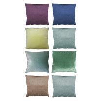 Casa Samt Velour Kissenhülle Kissenbezug 45 x 45 cm