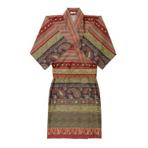 Bassetti Damen Kimono Cervino Rot L-XL