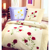 Dormisette Winter Renforce Bettwäsche Rose 135x200 +80 x80 cm