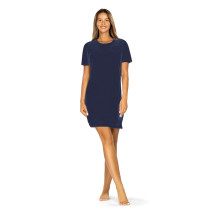 Comtessa Damen Nachtemd N251242 Kurzarm Marine 
