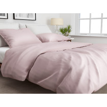 ZoHome Baumwolle Satin Bettwäsche Satinado 135x200 oder 155x220 cm Shady Pink