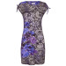 Ringella Beach Damen Nachthemd Strandkleid ohne Arm 221046 Violett Gr. 38 S Muster 