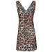 Ringella Cherie Line Damen Nachthemd 276007 Cappuccino Leo Gr. 38 S Muster