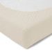 Kneer Fein Jersey Spannbettlaken Q50 180-200 x 200 cm Farbe 02-leinen