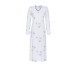 Ringella Damen Nachthemd Langarm Gr. 36 46 50 Baumwolle Modal in Bleu