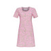 Ringella Damen Kleid Pastell Pink kurzer Arm Gr. 38 Muster Beach