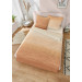 Dormisette Mako Satin Bettwäsche Orange Sunset 135x200 80x80 cm 