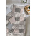 Primera Edel Flanell Bettwäsche Sand Kiesel 135x200 + 80x80 cm 