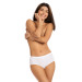 Comtessa Damen 2-er Set Taillen Slip Weiß Uni 100% Baumwolle 