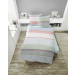 Dormisette Mako Satin Bettwäsche Grün Bleu 135x200 155x220 80x80 cm 