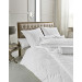 Estella Premium Damast Bettwäsche / Kissenbezüge in Weiß