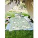 Primera Mako Satin Bettwäsche 135x200 + 80x80 cm in Grün