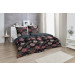 Primera Mako Satin Bettwäsche 135x200 + 80x80 cm in Schiefer
