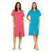 Comtessa Damen Frottier Frottee Hauskleid Strandkleid