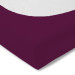 Kneer Fein Jersey Spannbettlaken Q50 140-160 x 200 cm Farbe 27-brombeer