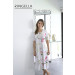 Ringella Damen Nachthemd 3211052 in Pink Fuchsia Kurzarm Knopfleiste Baumwolle Modal