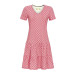 Ringella Bloomy Damen Nachthemd kurzer Arm 3251005 Kirsche Gr. 38 S Muster