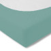 Kneer Edel Zwirn Jersey Spannbettlaken Farbe 35 Lagune 140-160 x 200 cm