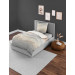 Bierbaum Mako Satin Bettwäsche Baumwolle Beige 135x200 80x80 cm