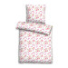 Biberna 40639 Linon Bettwäsche 135x200 155x220 in Rosa