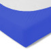 Kneer Edel Zwirn Jersey Spannbettlaken Farbe 40 Kobalt 140-160 x 200 cm