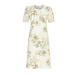 Ringella Damen Nachthemd Kurzarm Knopfleiste 4211054 Natur Gr. 38 S Muster