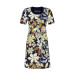 Ringella Bloomy Damen Nachthemd kurzer Arm Dark Navy Baumwolle Modal