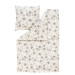 Estella Samt u Seide Flanell Bettwäsche Novara Creme 155x220 + 80x80 cm