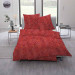 Estella Mako Jersey Bettwäsche Paisley in Rot 135x200 80x80 cm
