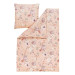 Estella Interlock Mako Jersey Bettwäsche Gladys in Apricot 135x200 80x80 cm