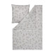 Estella Interlock Mako Jersey Bettwäsche Rebecca in Silber 135x200 80x80 cm