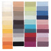Estella Mako Zwirn Jersey Spannbettlaken in 40 Farben 90 - 120 x 190 - 220 cm 