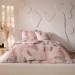Estella Interlock Mako Jersey Bettwäsche Fiamma in Lachs 135x200 80x80 cm
