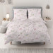 Estella Mako Satin Bettwäsche Letizia in Rosa 135x200 80x80 cm