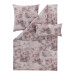 Estella Mako Satin Bettwäsche Adam 135x200 80x80 cm in rosenholz